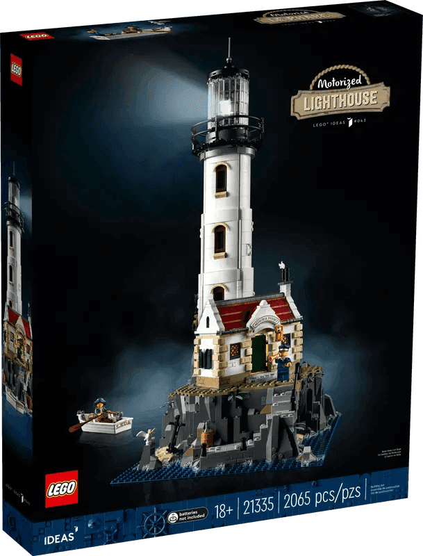 Lego Ideas Motorized Lighthouse