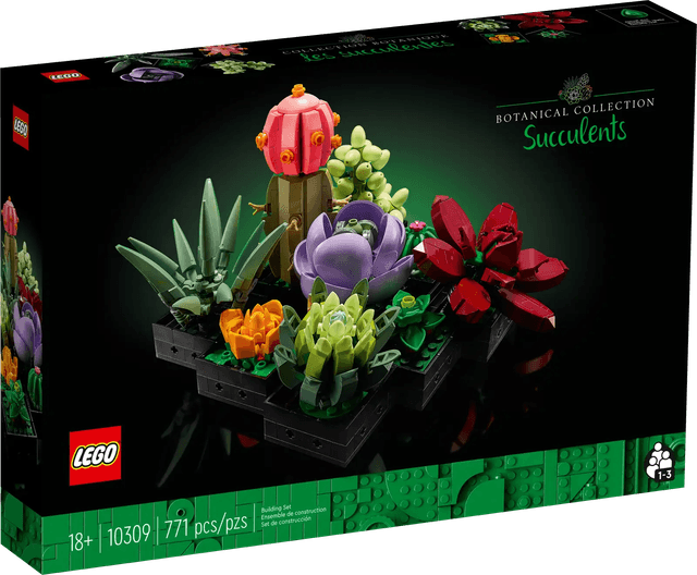 Lego Icons Succulents